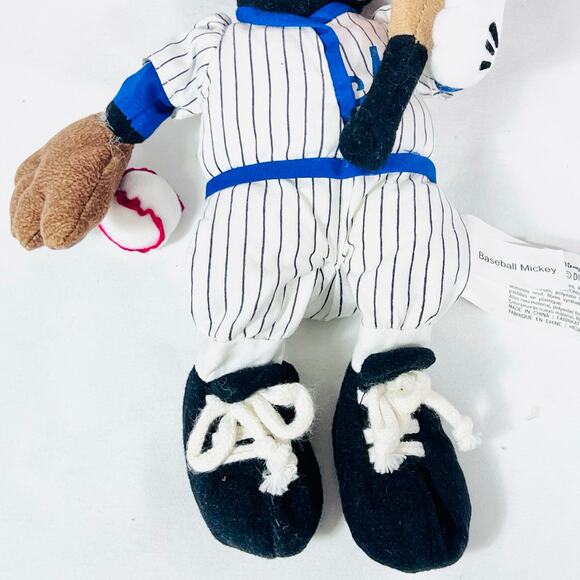 Disney Store 8” Plush Beanie Bag Mickey Goofy Pluto Lot Of 4 New With Tags - Picture 10 of 16